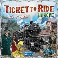 Ticket to Ride Europe Brætspil Dansk udgave